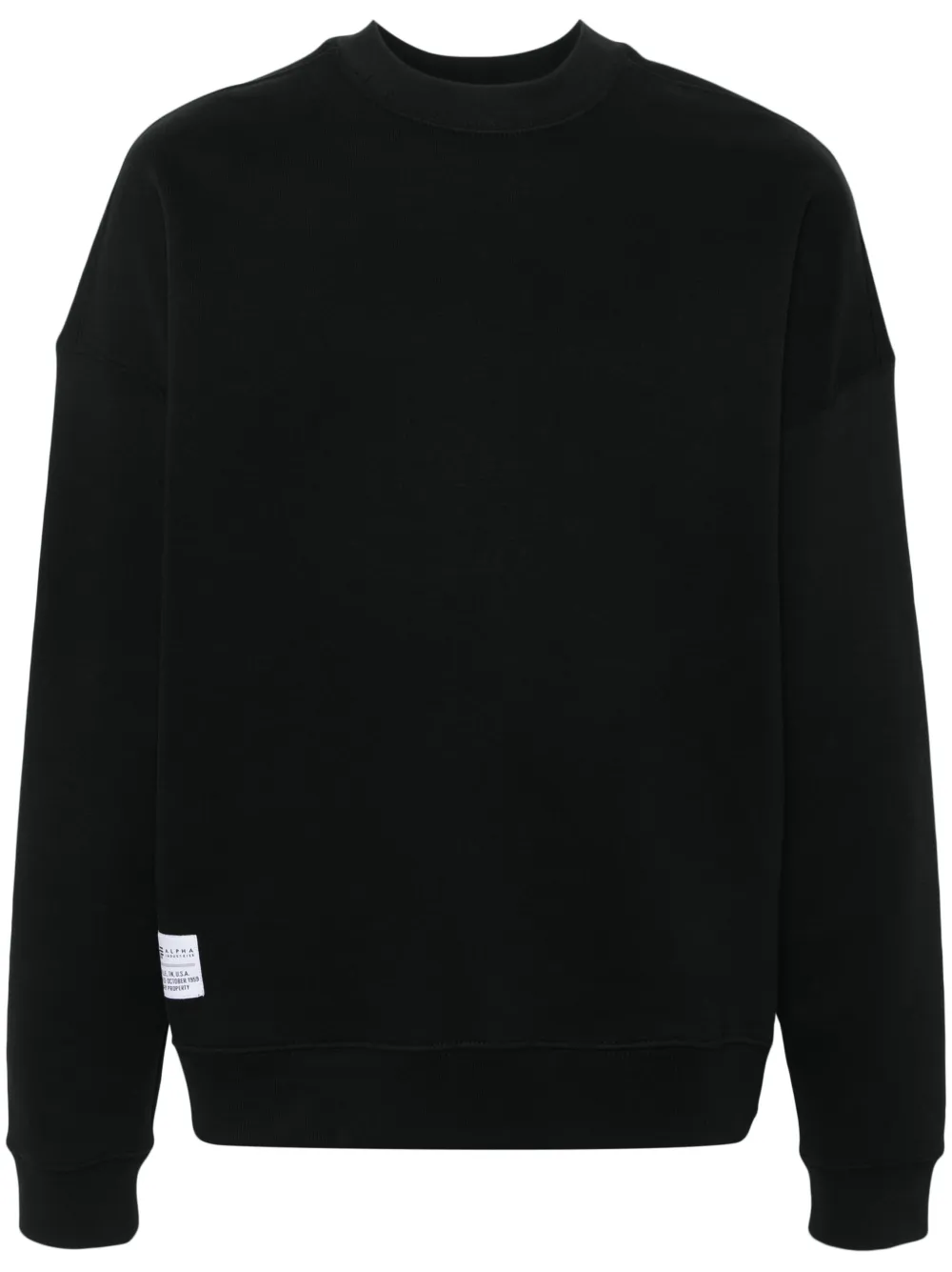 

Толстовка с логотипом Alpha Industries, черный