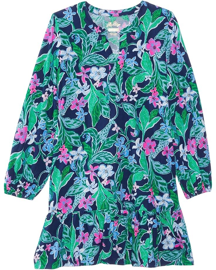 

Платье Lilly Pulitzer Kids Mini Alyssa Dress, цвет Multi Untamed