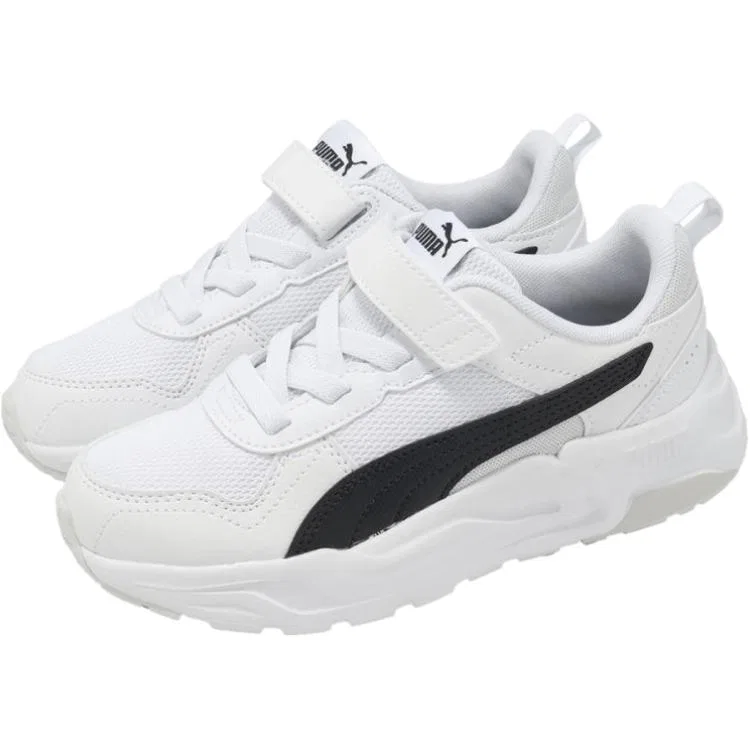 Кроссовки Trinity 2 Low top Kids Lifestyle Shoes White Black детские PUMA — фото 4