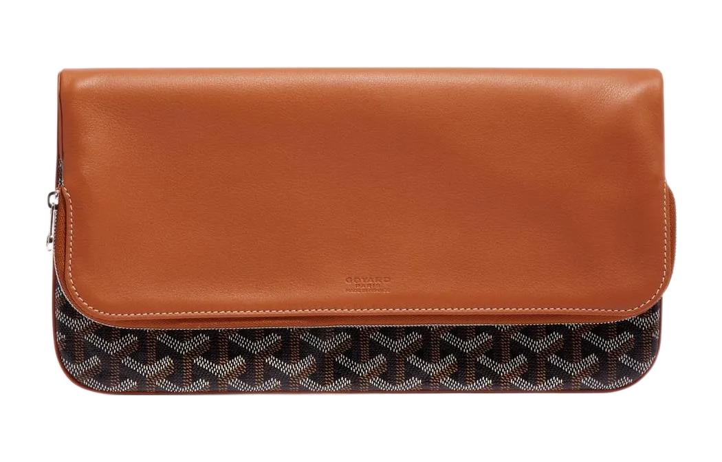 

GOYARD Клатч Sainte Marie Canvas With Leather Medium Unisex Brown