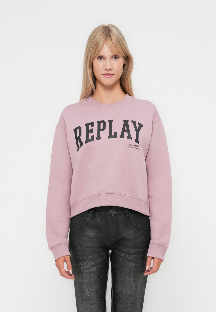 

Толстовка Replay LOGO, Powder Rose/Light Pink