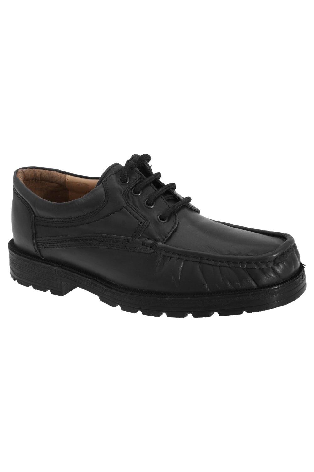 

Кожаные туфли Softie с 4 передниками и 4 люверсами Gibson Roamers, черный