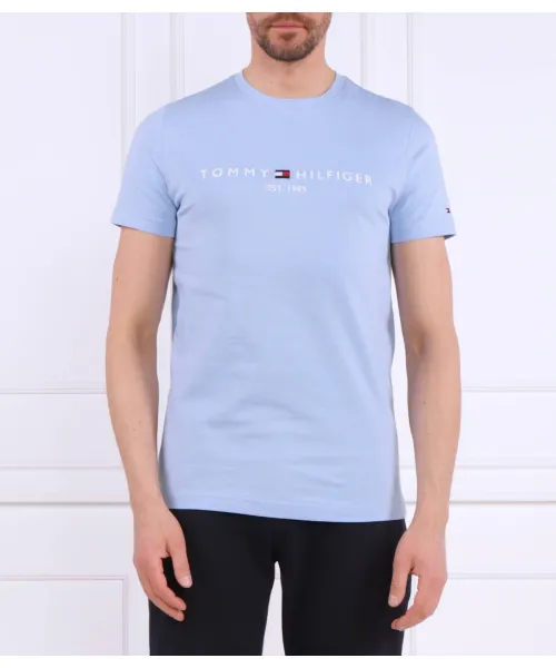 

Футболка Slim fit Tommy Hilfiger, синий