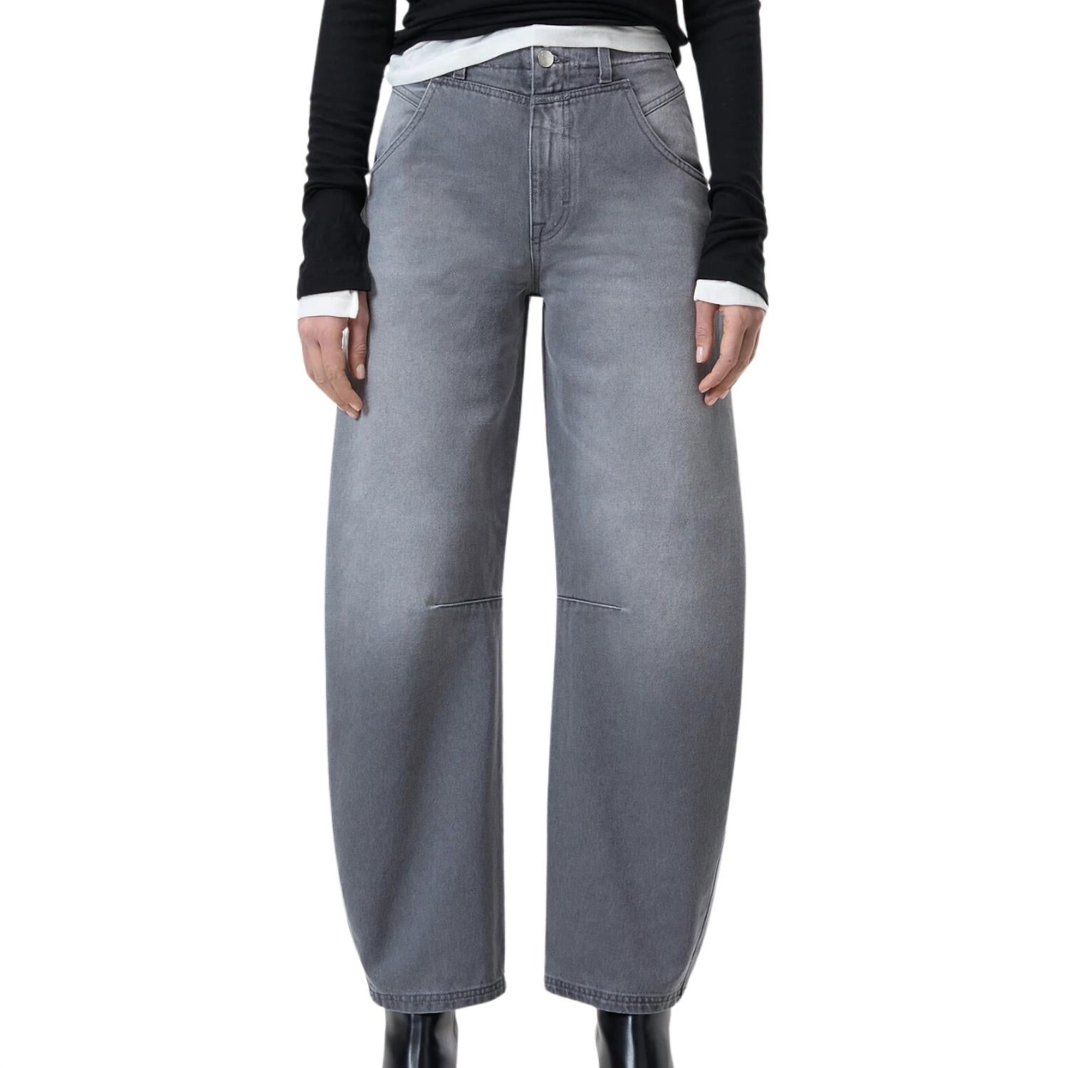 

Джинсы Ridge-X Barrel Leg, средне-серый CLOSED