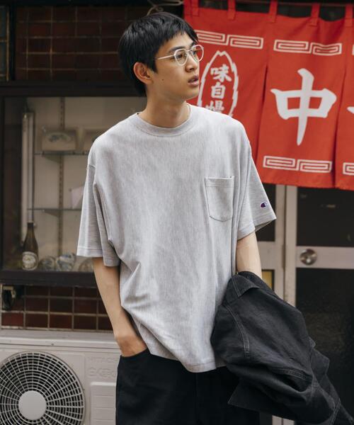 

Футболка из быстросохнущей ткани с обратным плетением, LOWERCASE x Champion, серый