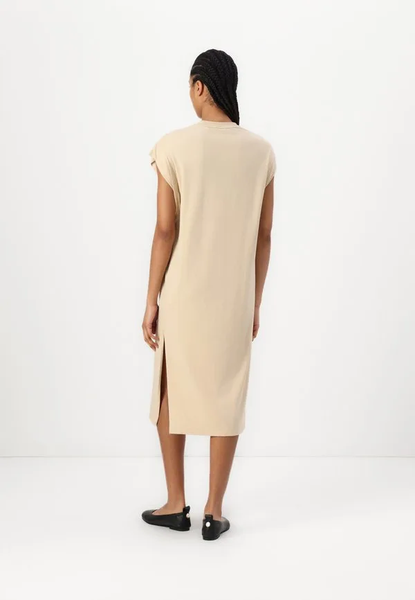Трикотажное платье Boss, Open Beige — фото 3