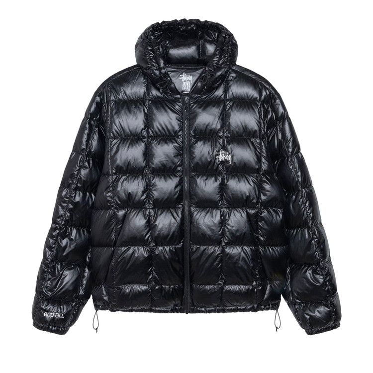 

Пуховик Stussy Midweight Hooded Puffer, Black