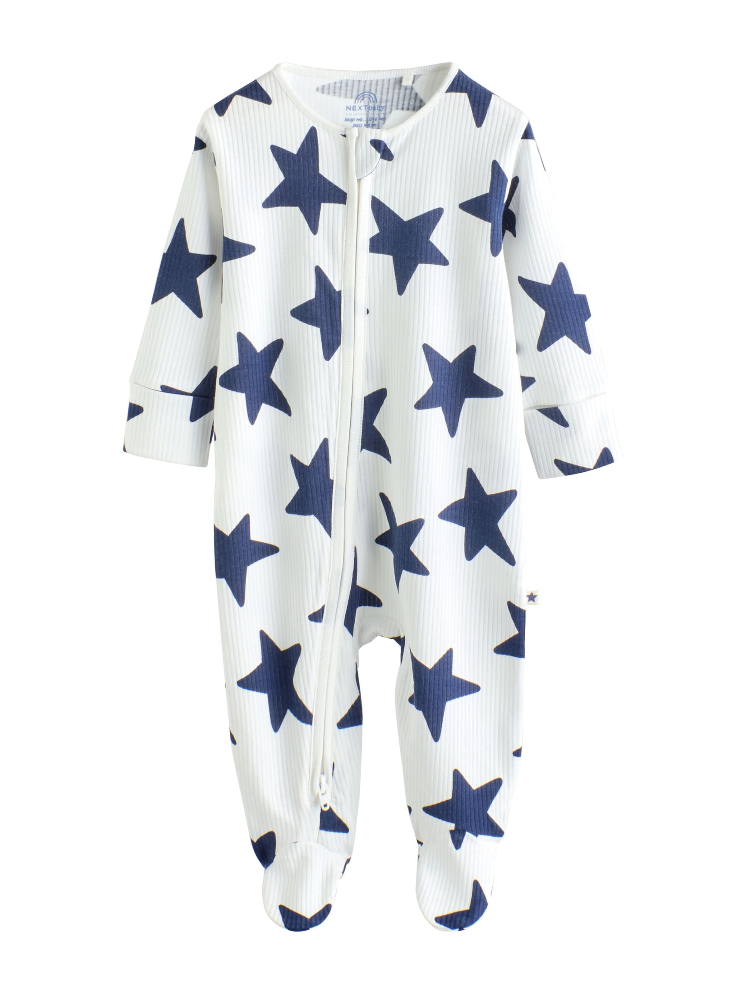 Next Пижама в цветах Navy, Royal Blue, White — фото 2