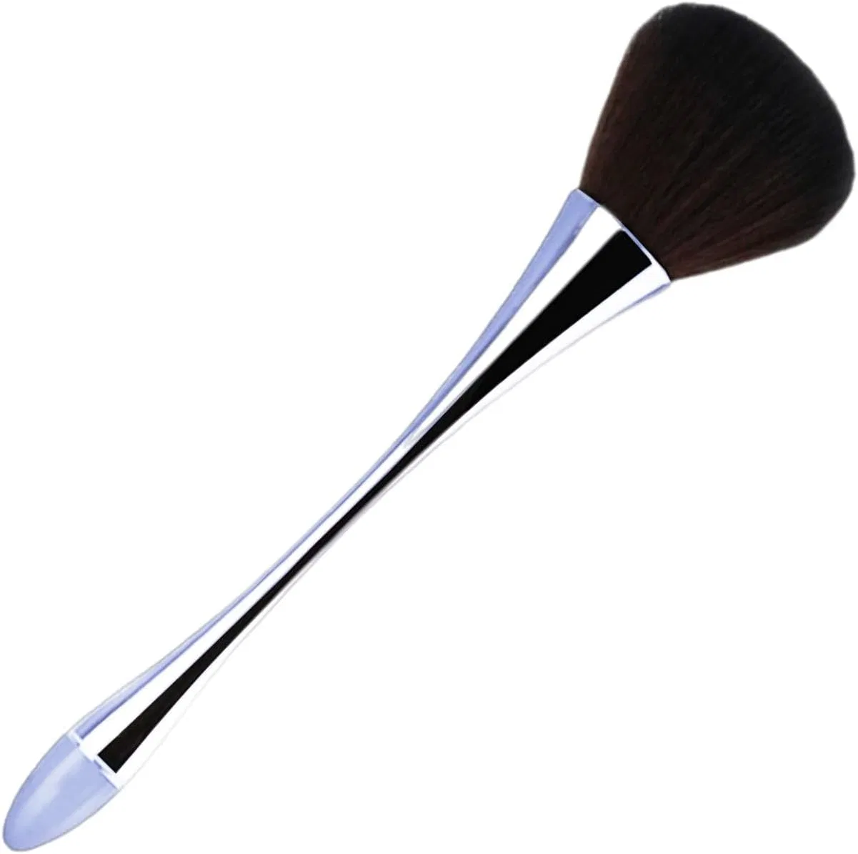 Кисть для румян Fluffyy Cosmetic серо-голубая Generic