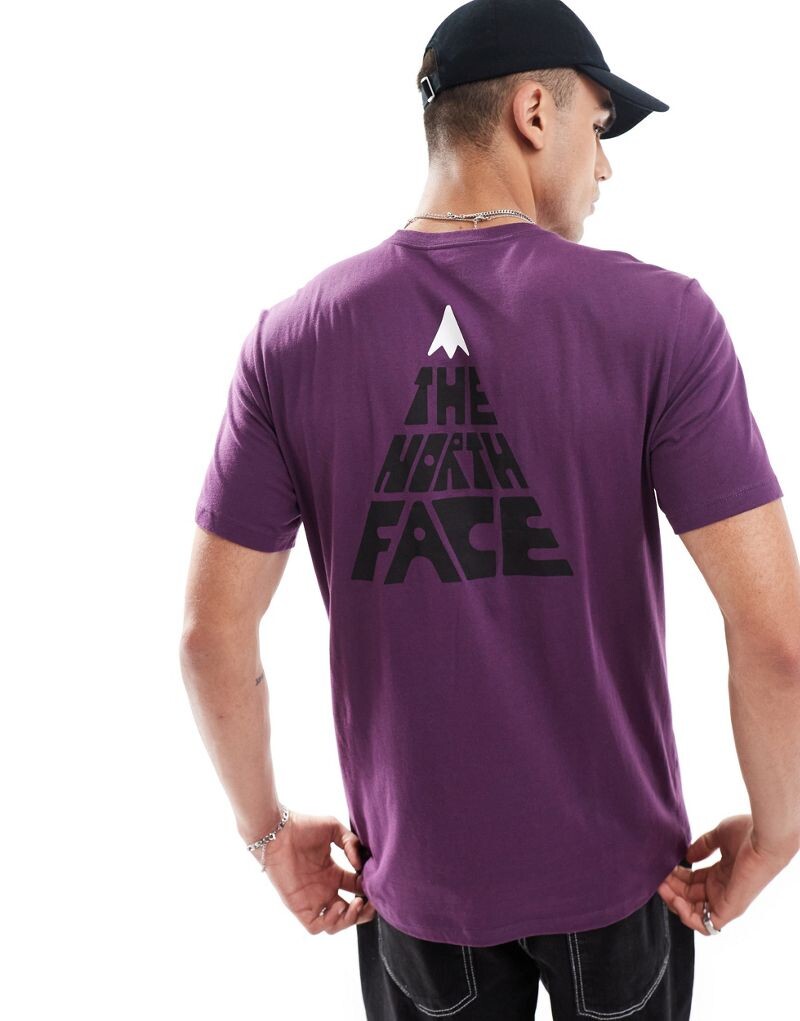 

Фиолетовая футболка The North Face Brand Proud