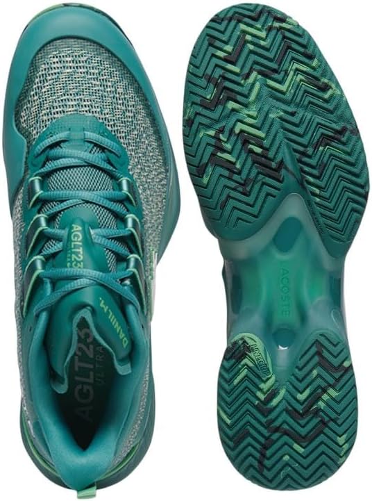 Кроссовки мужские Lacoste AG-LT23 Ultra x Daniil Medvedev, Green — фото 4