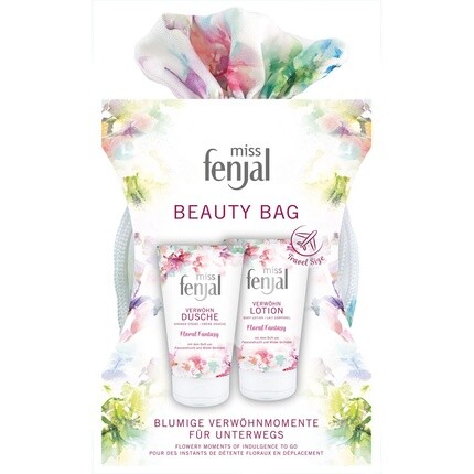 

Miss Fenjal Floral Fantasy лосьон для душа и лосьон в косметичке 150 мл, N.V