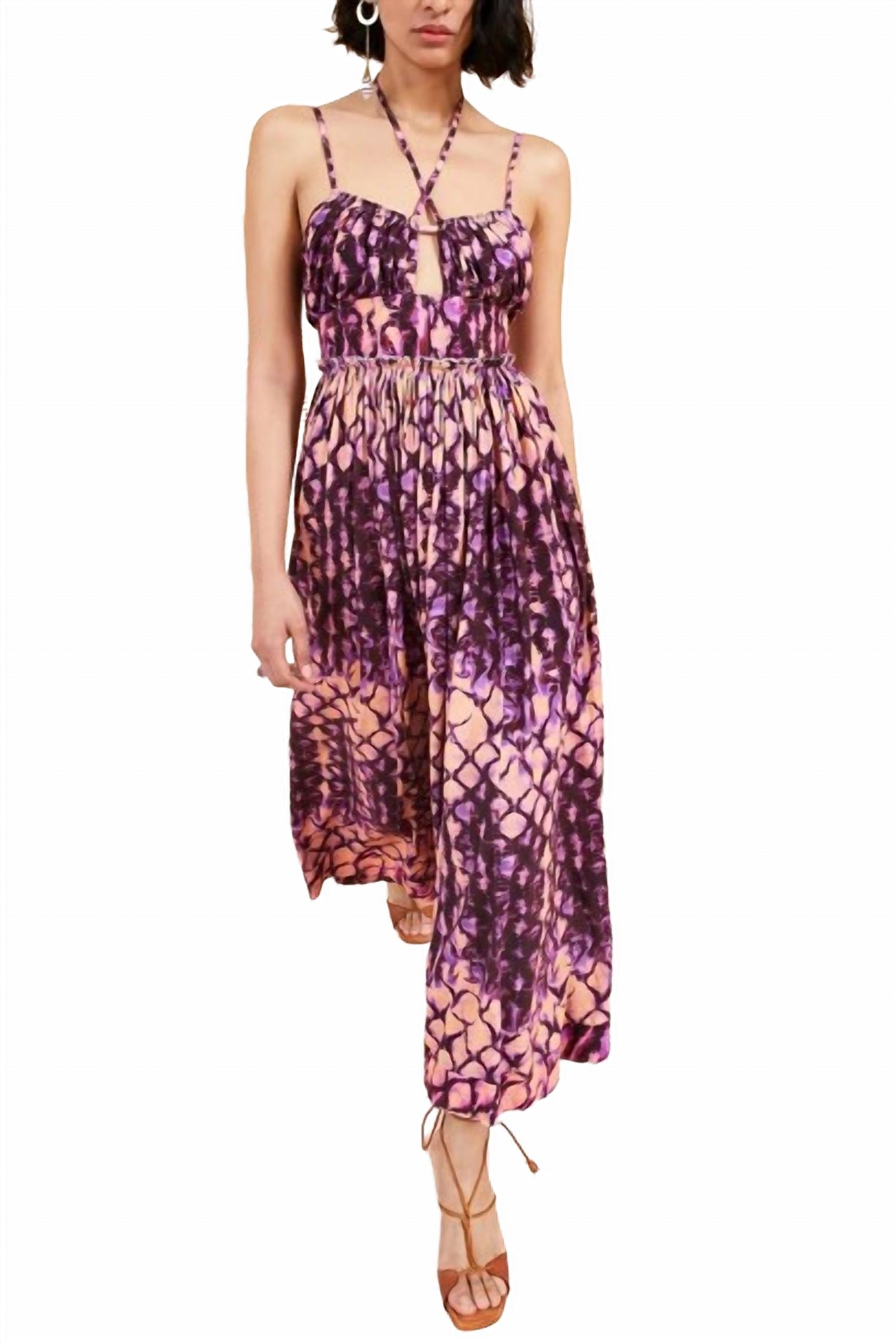

Платье Фрейи в цвете глицинии Ulla Johnson, цвет wisteria