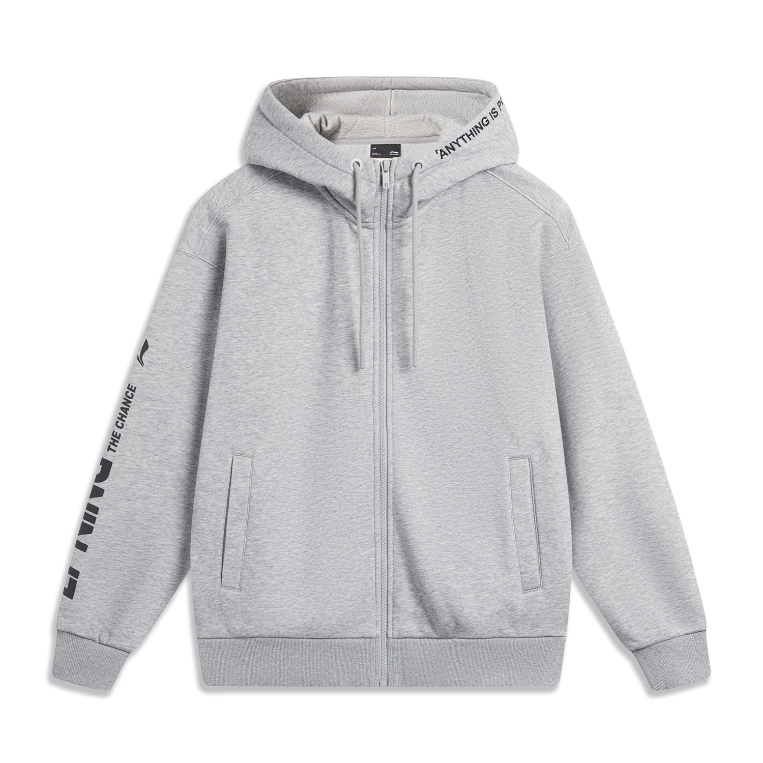 

Свитшот LiNing Sports Fashion Collection унисекс, цвет серый меланж