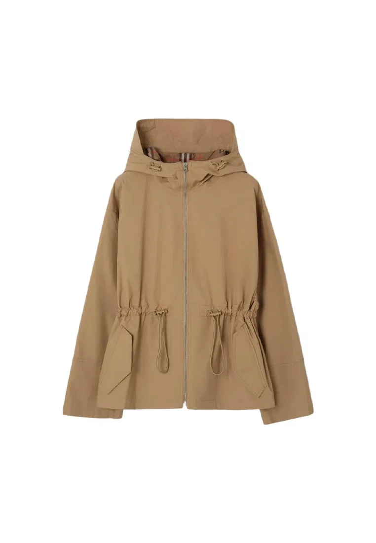 Пальто женское Burberry, хлопок, бежевый