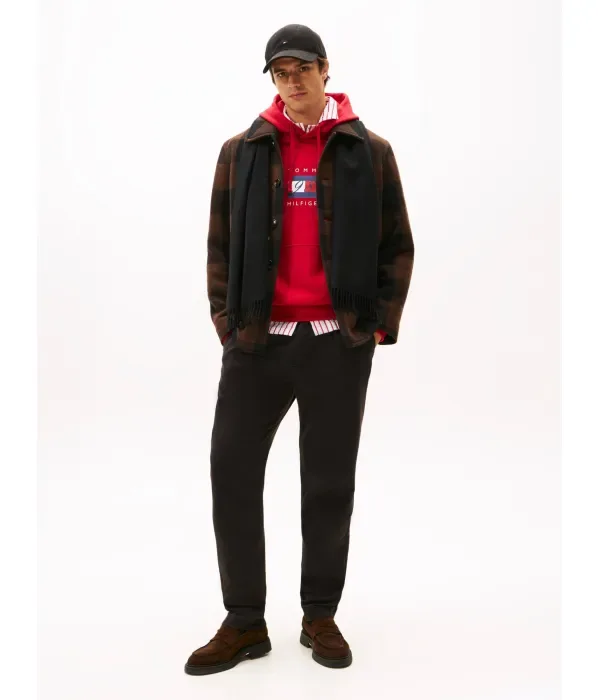 Брюки чинос HARLEM tapered fit Tommy Hilfiger, черный — фото 2