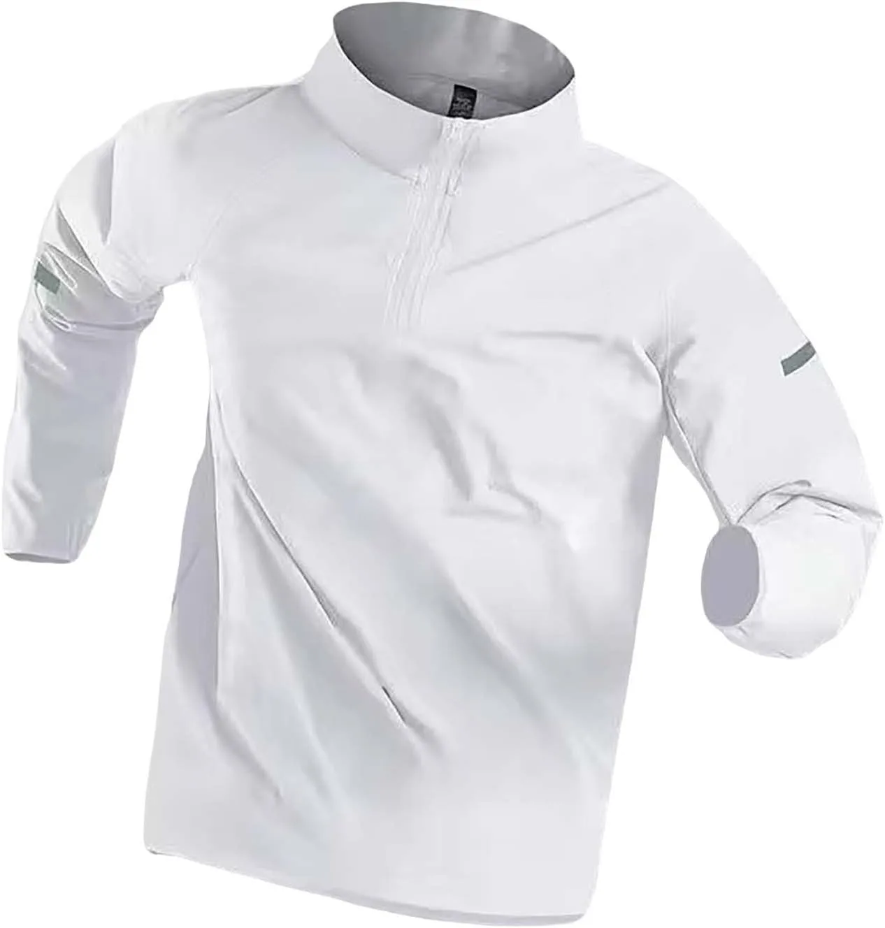 

Мужская спортивная футболка Quick Dry Breathable 1/4 Zip Turtleneck