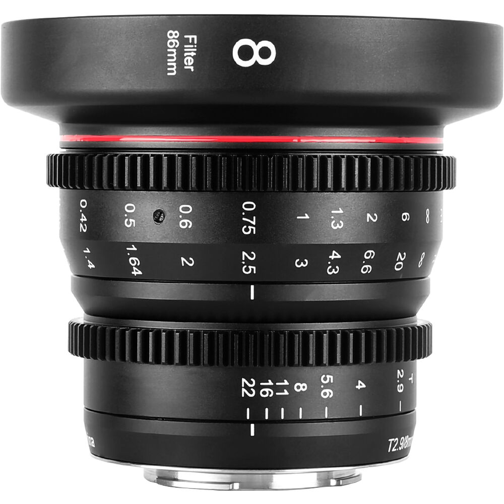 

Широкоугольный кинообъектив Meike 8 мм T2.9 с ручной фокусировкой (крепление MFT)