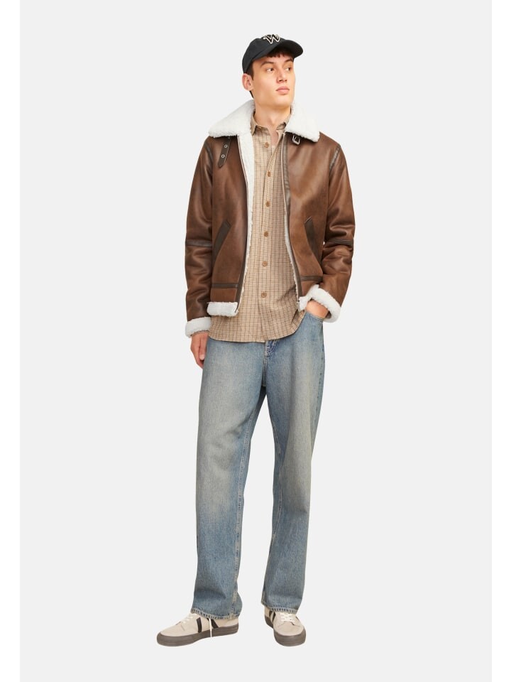 

Куртка Jack & Jones Cole Aviator, коричневый