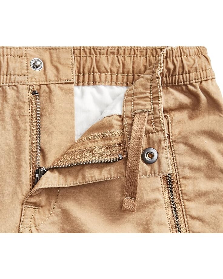 Брюки Polo Ralph Lauren Kids Cotton Poplin Jogger Pants, кэмел — фото 3