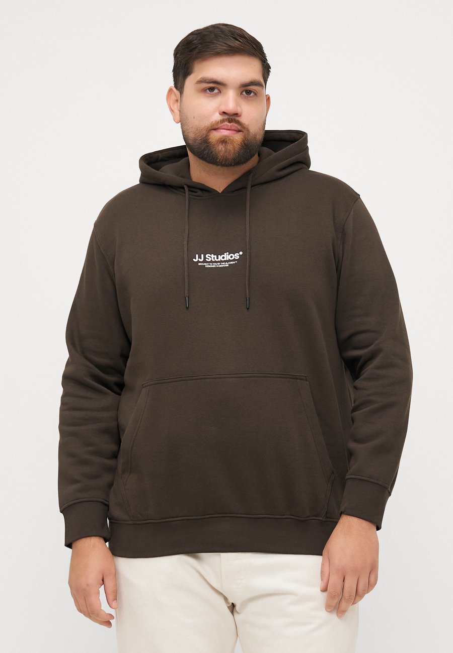 

Толстовка Jack & Jones JJESOHO HOOD , Delicioso/Dark Brown
