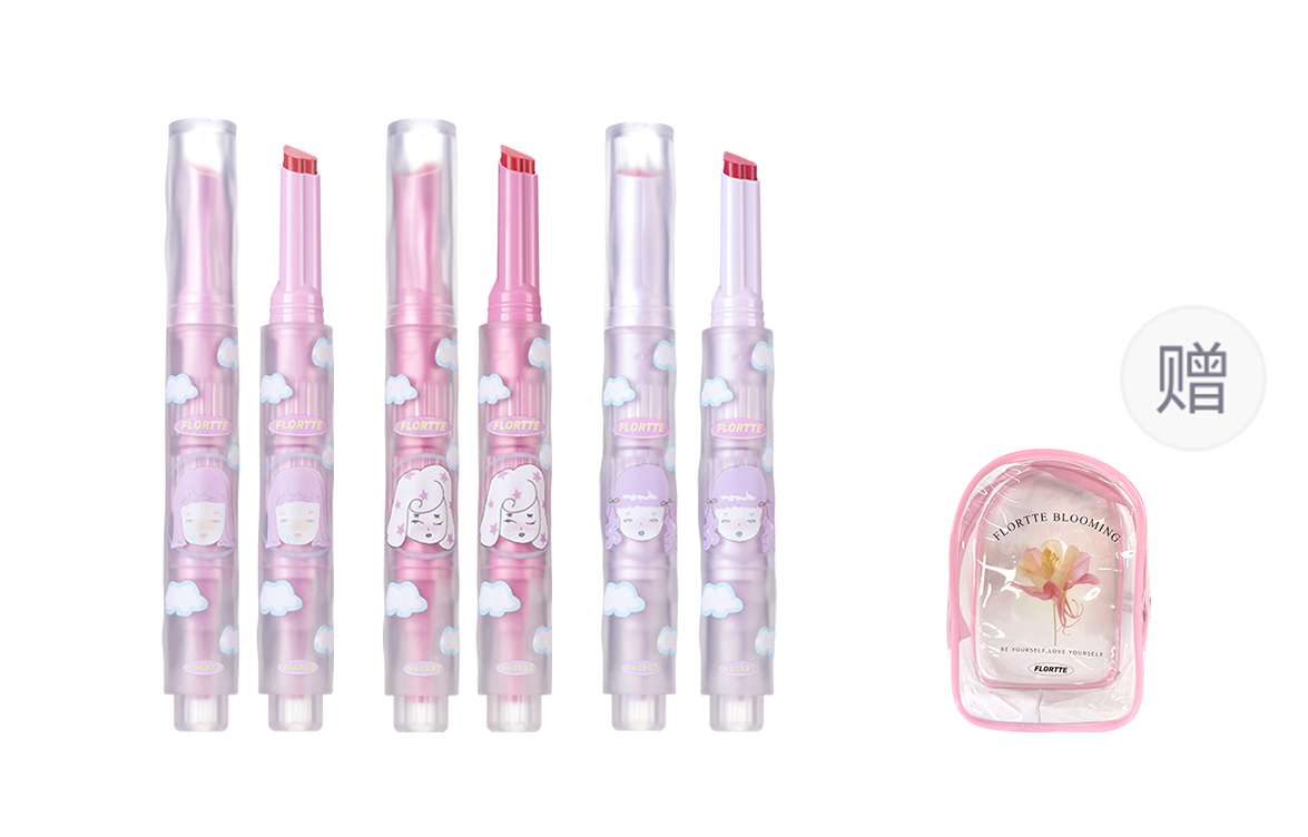 

Девичий набор Wackky Lip Mud Velour Complexion для легкого нанесения, 3 шт FLORTTE