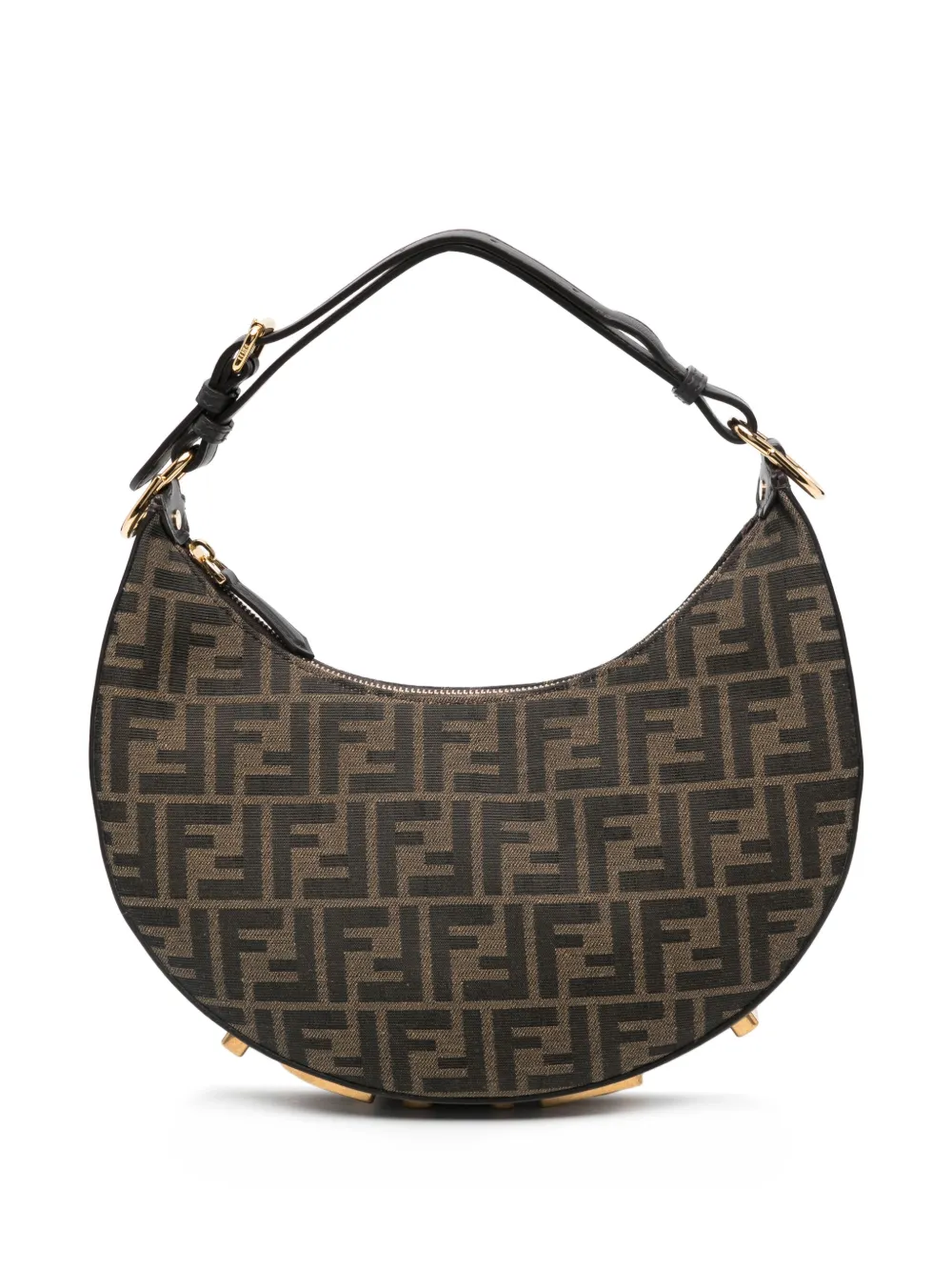 

Маленькая сумка на плечо graphy FENDI, коричневый