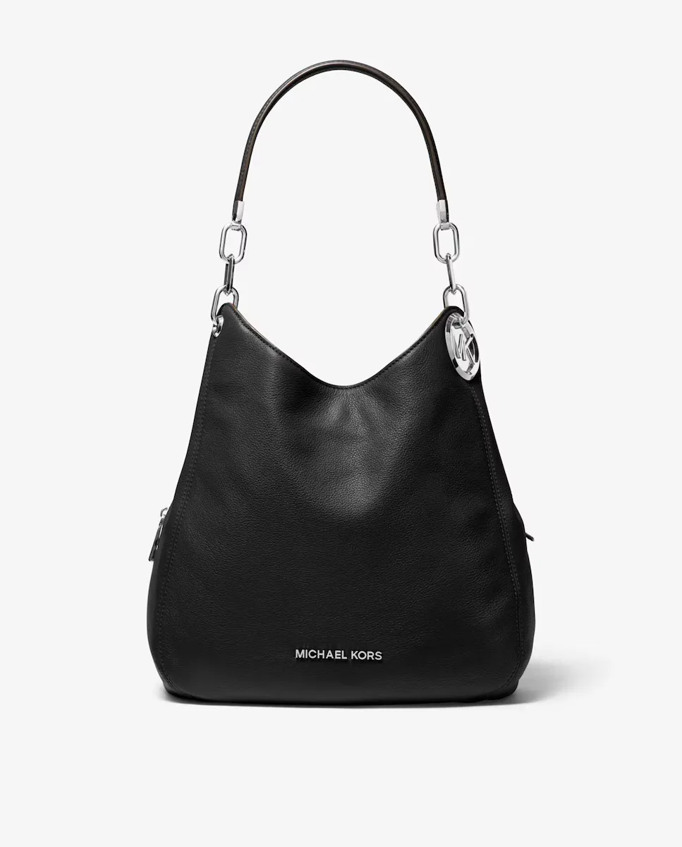 

Сумка на плечо Lillie из шагреневой кожи Michael Michael Kors, черный