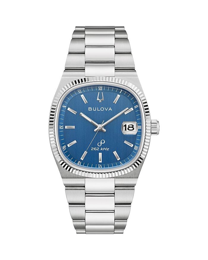 

Часы Bulova Classic Super Seville, 37,5 x 37,5 мм, синий