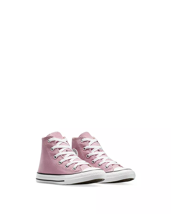 Детские кроссовки Chuck Taylor All Star Hi для девочек - для малышей. Converse, розовый — фото 3