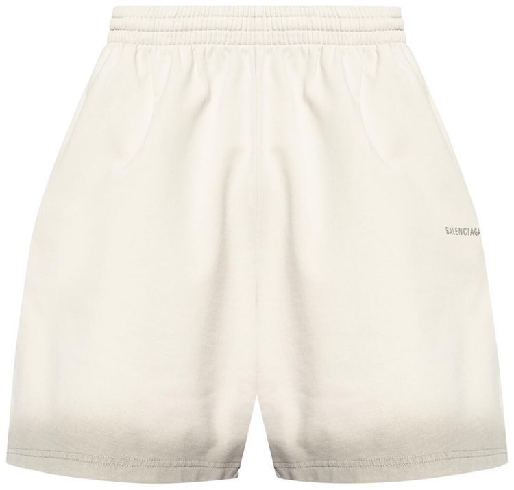 

Спортивные шорты Balenciaga Sweatshorts 'Off White', белый