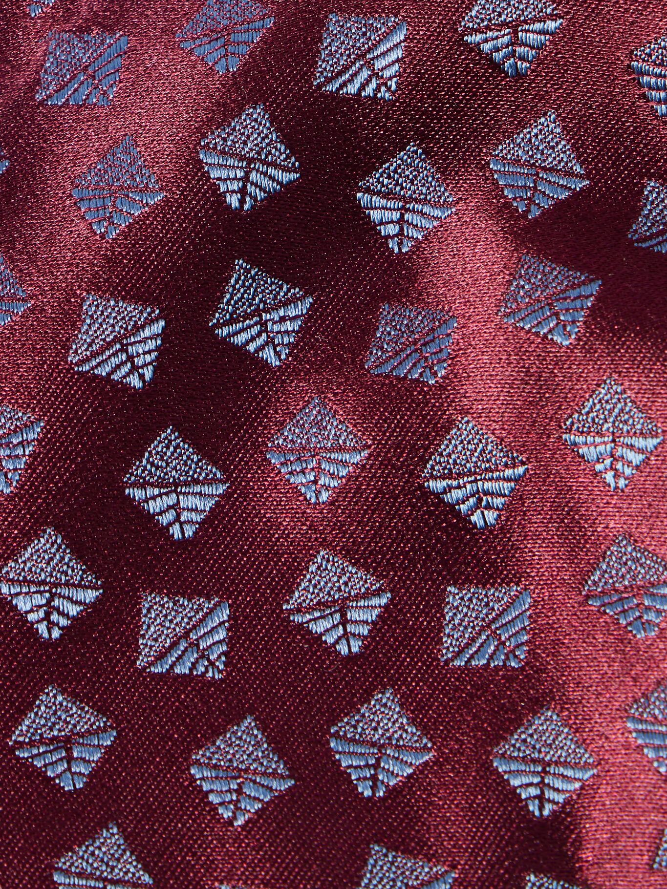 

Галстук из шелкового жаккарда шириной 8,5 см CHARVET, цвет Burgundy