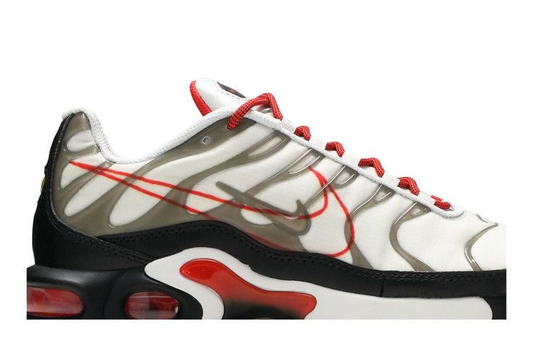 Кроссовки Nike Air Max Plus GS 'Script Swoosh', белый — фото 3