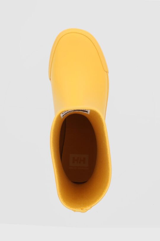 Женские резиновые сапоги Helly Hansen с логотипом, желтый — фото 4