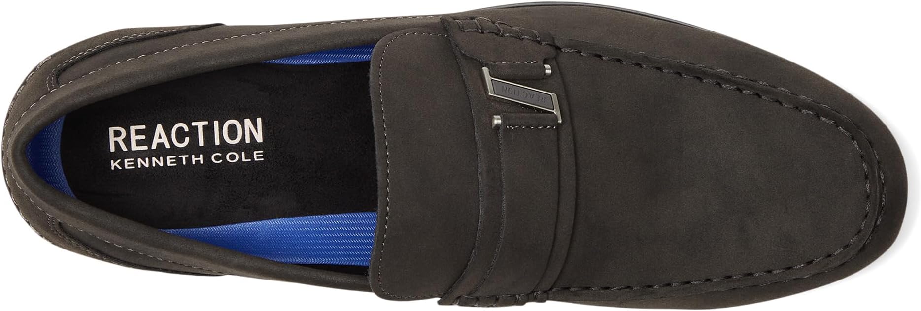 Лоферы Kenneth Cole Estate Belt Oxford, цвет Dark Grey — фото 2