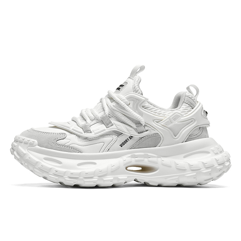 

Slip Resistant Abrasion Resistant низкие массивные кроссовки Men's VIDORY ANGEL, белый