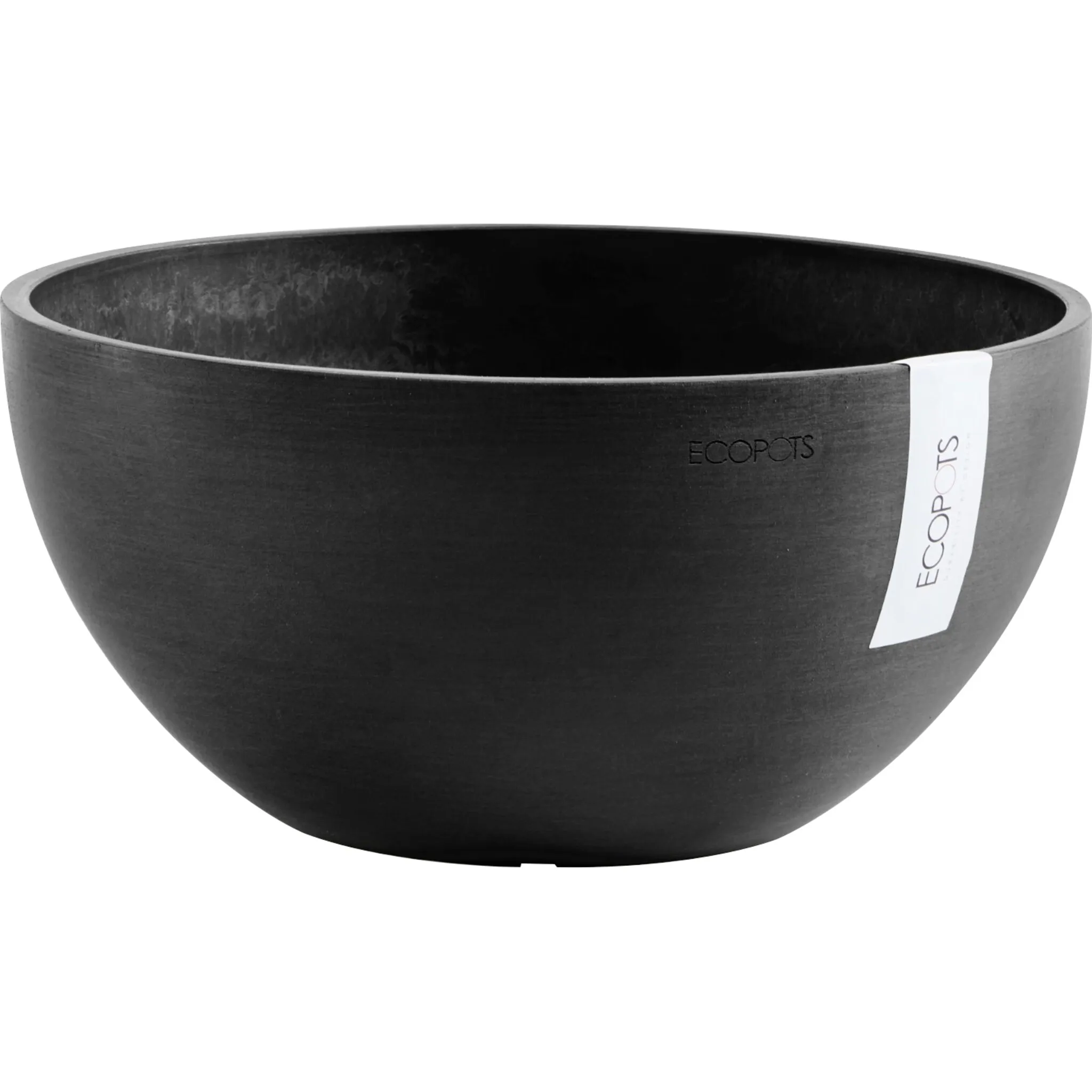 

Цветочный горшок ECOPOTS «BRUSSELS Dark Grey», ШxГxВ: 25x25x12 см, темно-серый