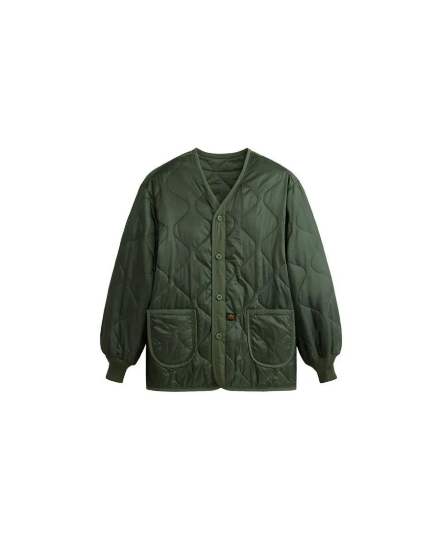 Детский и подростковый Als/92 Liner Alpha Industries, оливковый — фото 3
