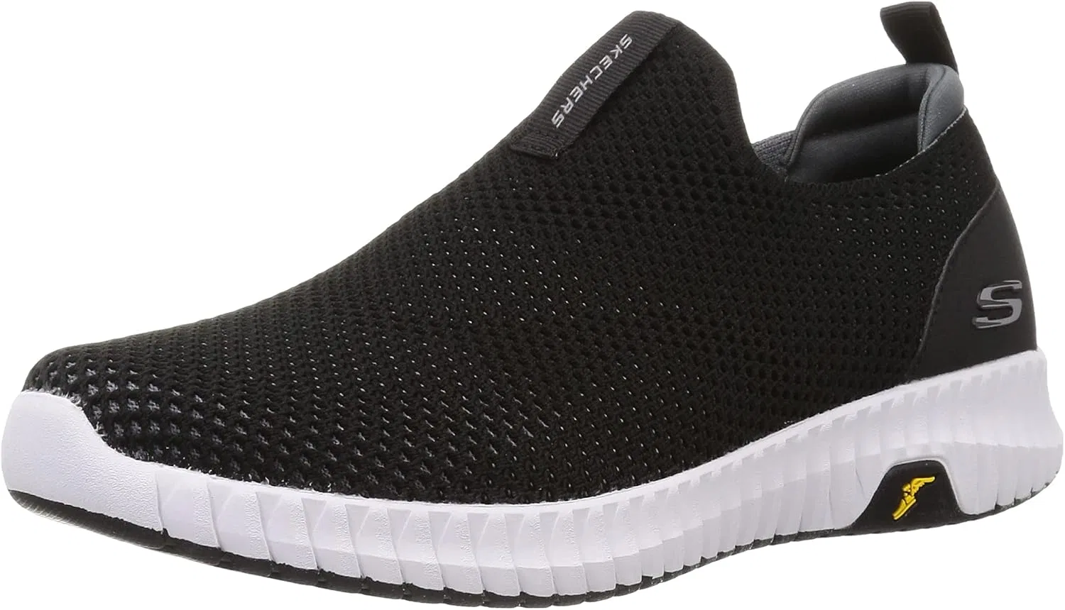 Мужские кроссовки Skechers Elite Flex Prime Slip On Plus Size Black 232211 BKW Large