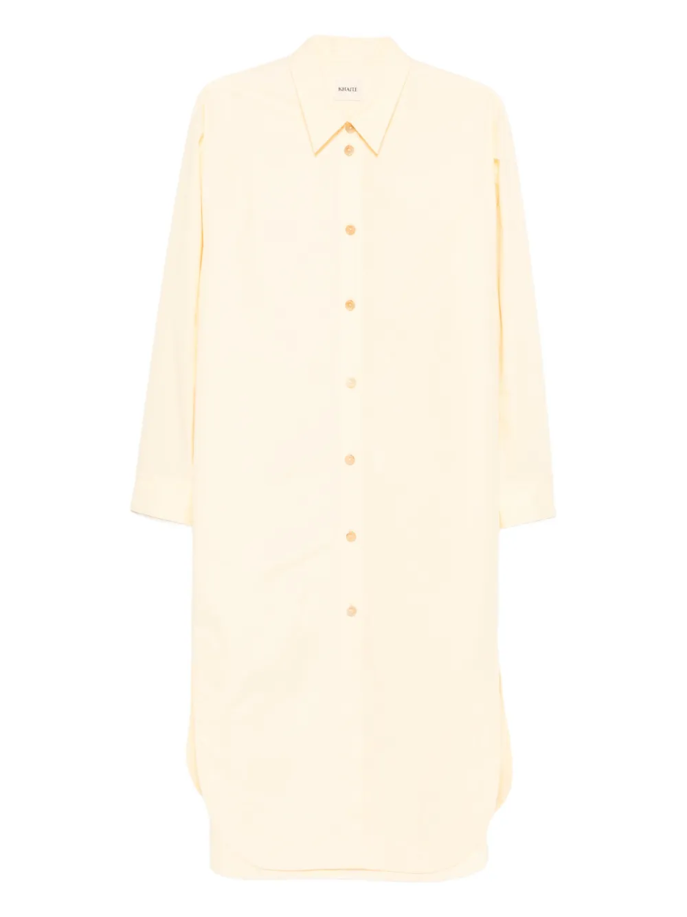 

Платье миди Gloria Khaite, желтый