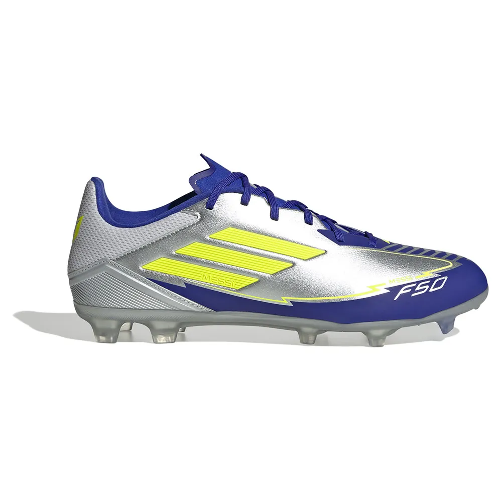 

Футбольные бутсы adidas F50 League Messi FG/MG, серебряный