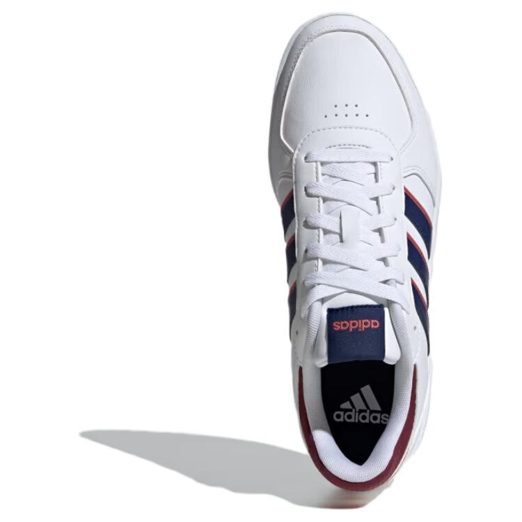 Кроссовки adidas Court Skateboarding Shoes Men Low-top White/blue, белый/синий — фото 4