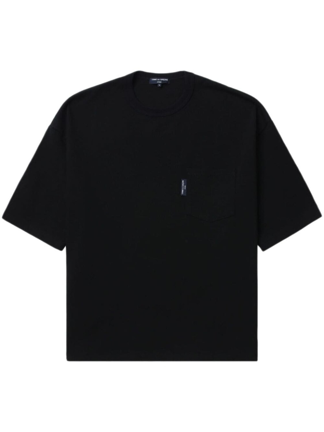 

Comme des Garçons Homme футболка с накладным карманом, черный