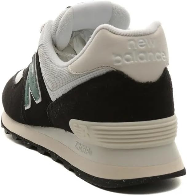 Мужские кроссовки New Balance 574 Vulc, белый/черный/зеленый/болотный — фото 3