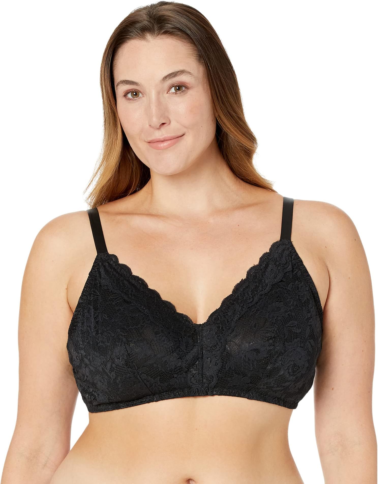 

Бюстгальтер Cosabella Never Say Never Tie Me Up Curvy Bralette NEVER1327, цвет Black/Black