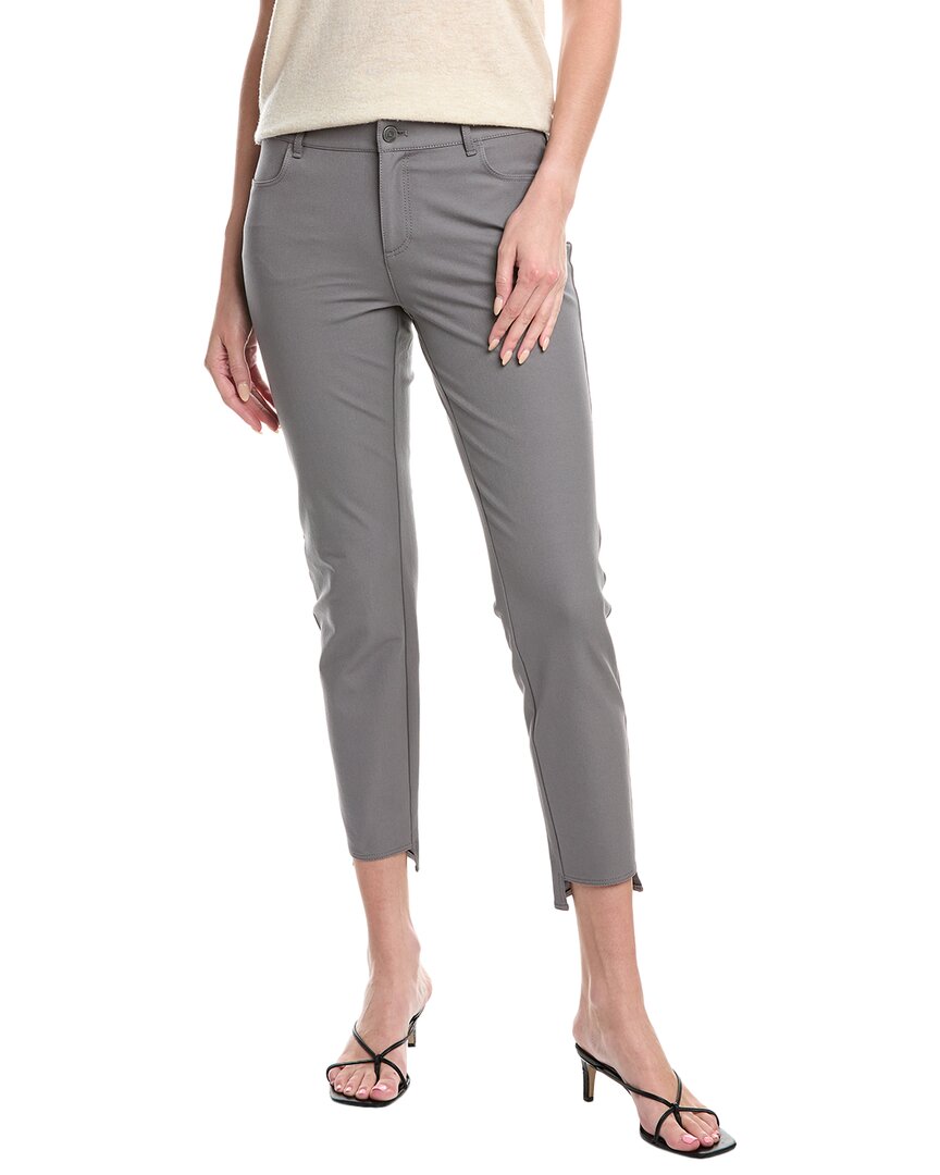 

Lafayette 148 New York Mercer Step Hem Джинсы, серый