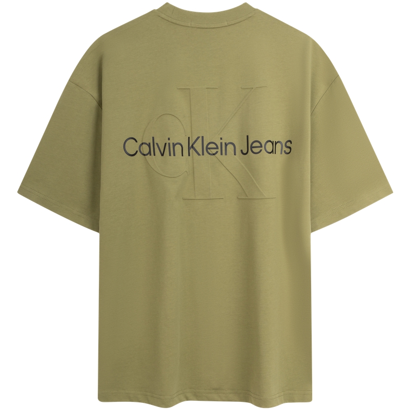 Футболка унисекс CALVIN KLEIN SS24, YAF Лунный белый — фото 2