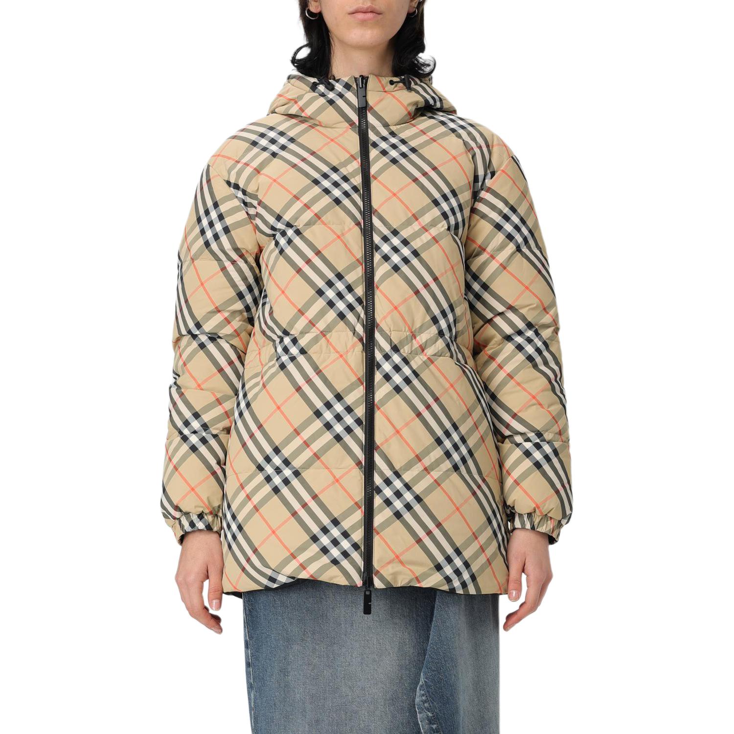 Куртка Burberry худи, пуховая куртка, многоцветный — фото 4