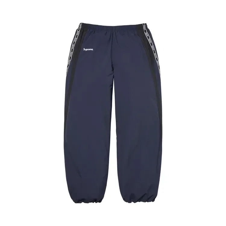 Спортивные брюки Supreme Logo Taping Track Pant, синий