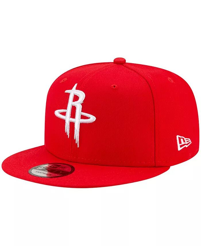 

Мужская красная бейсболка Houston Rockets с черно-белым логотипом 9FIFTY с регулируемой застежкой New Era